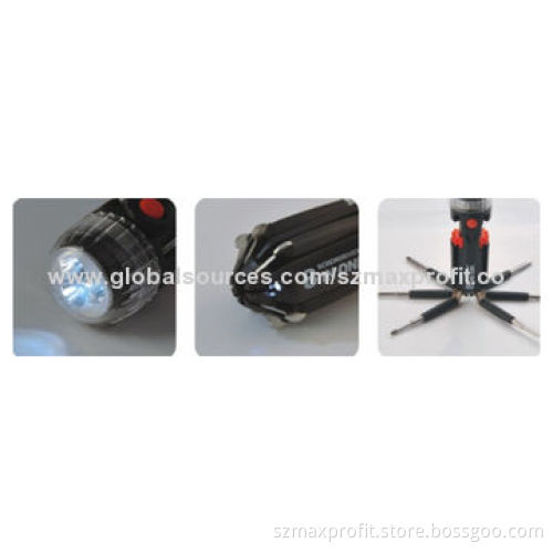 A3 Steel Multi-screwdriver, 13.4*4.4*4.4cm Size and ABS Shell